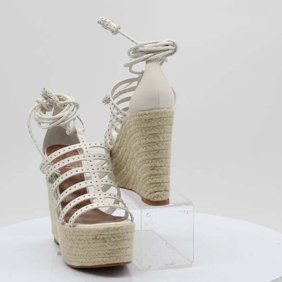 NWT Alaia Espadrille Wedge